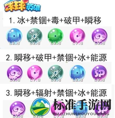 《球球英雄》新手搭配阵容推荐